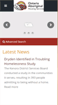 Mobile Screenshot of ontarioaboriginalhousing.ca